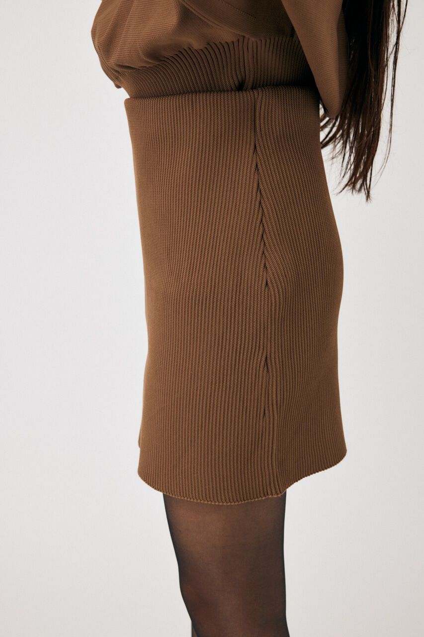 MOUSSY「KNIT COMBI MINI ドレス」|ワンピース|