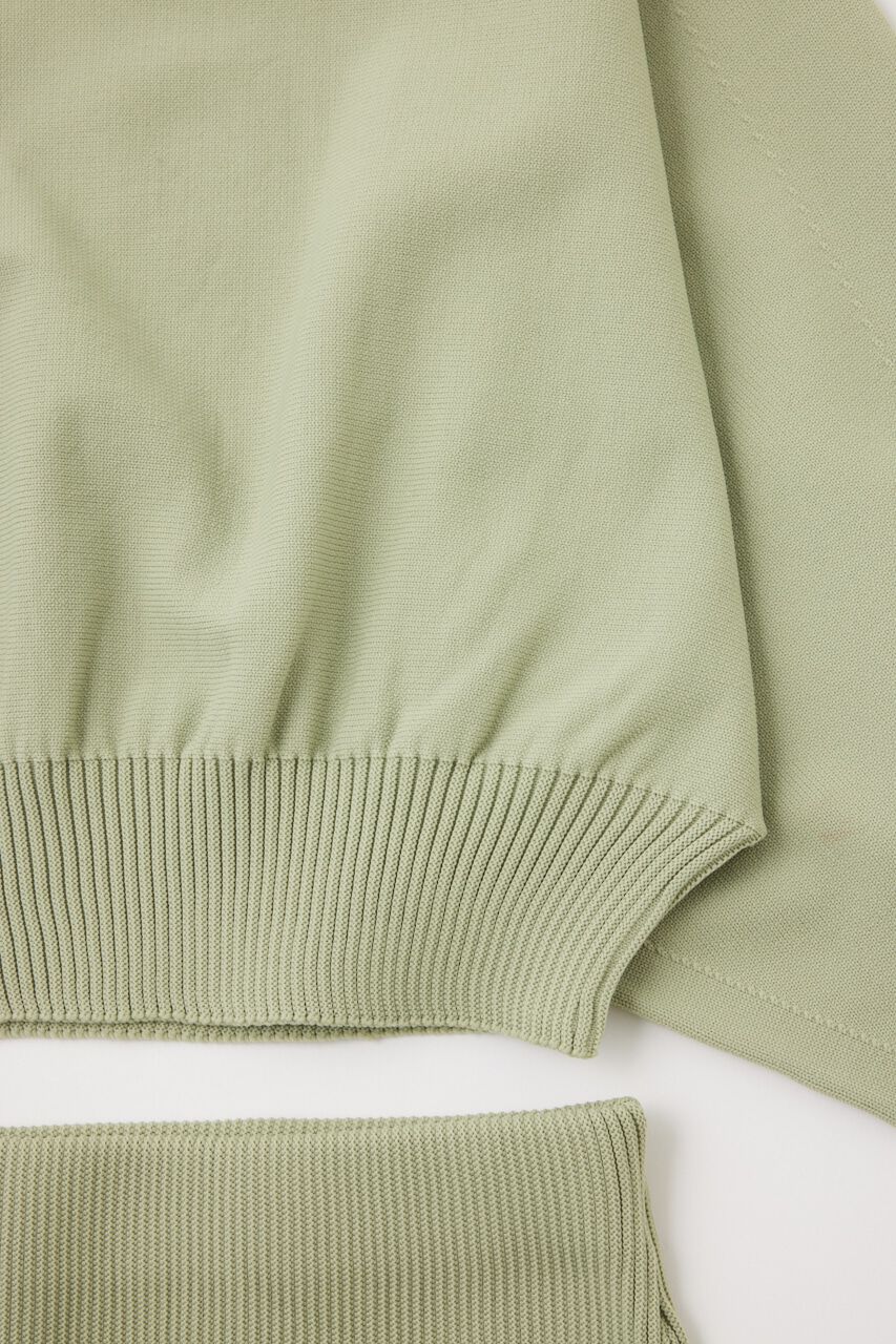 MOUSSY「KNIT COMBI MINI ドレス」|ワンピース|