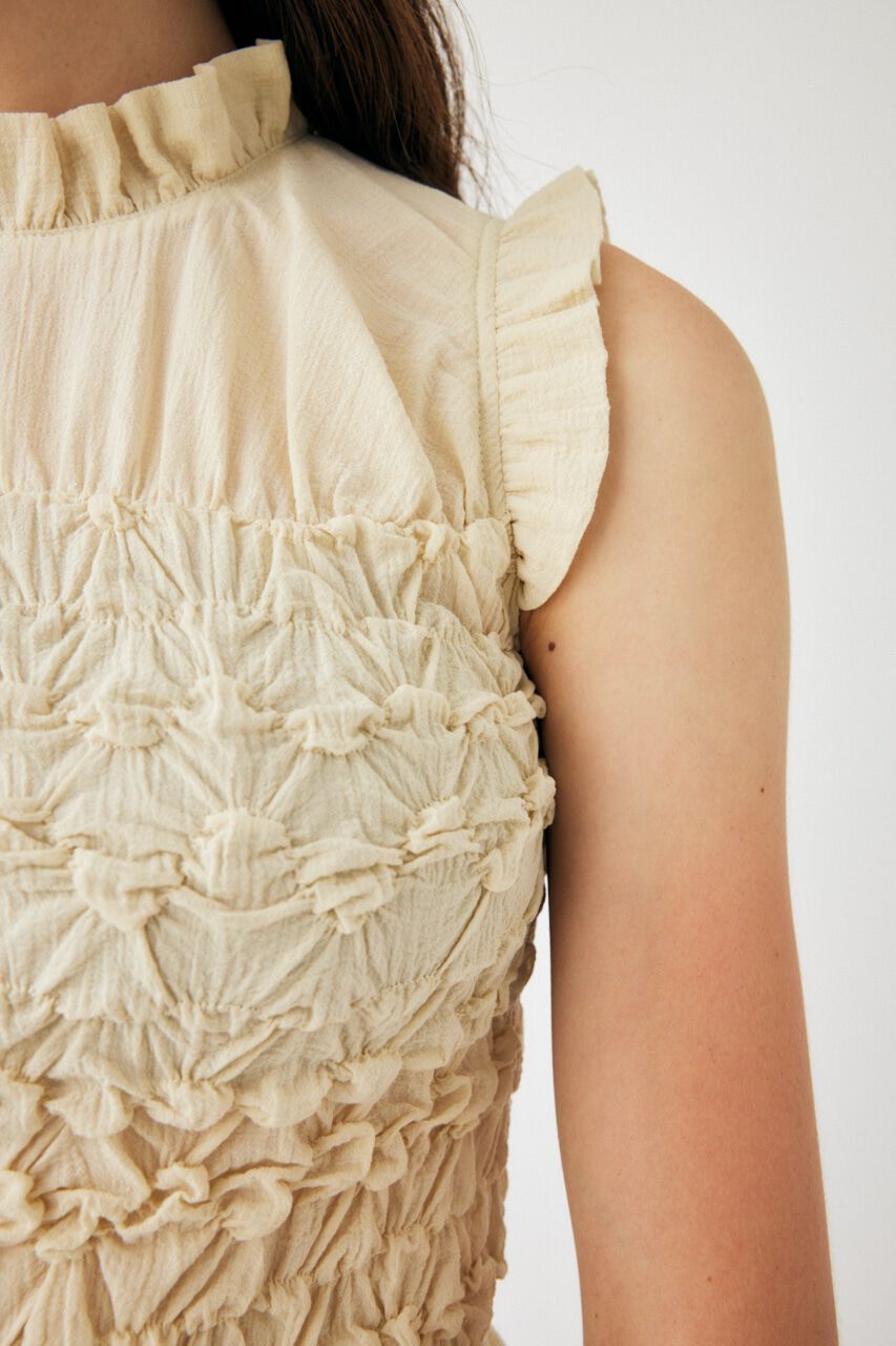 MOUSSY「WRINKLED FRILL ブラウス」|シャツ・ブラウス|