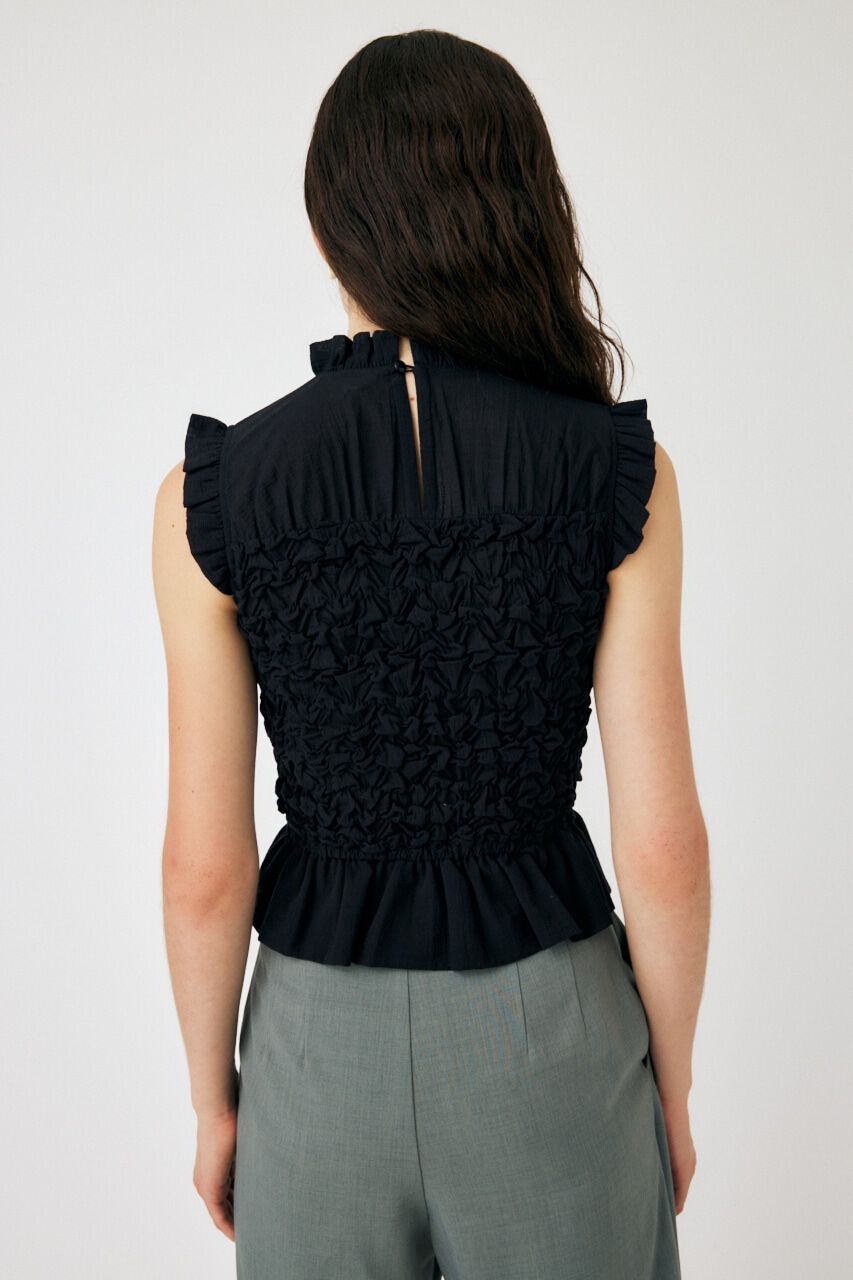 MOUSSY「WRINKLED FRILL ブラウス」|シャツ・ブラウス|