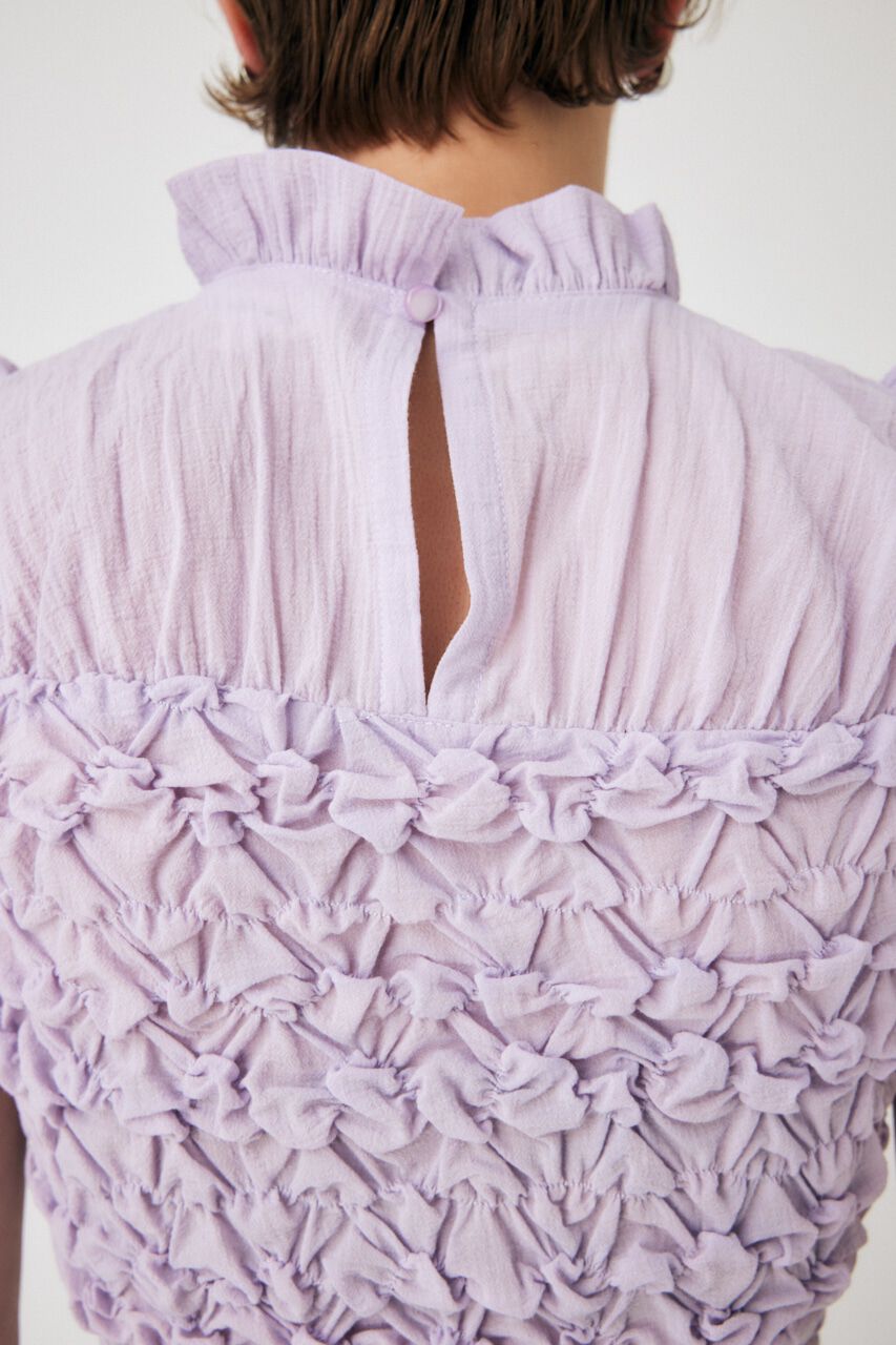 MOUSSY「WRINKLED FRILL ブラウス」|シャツ・ブラウス|