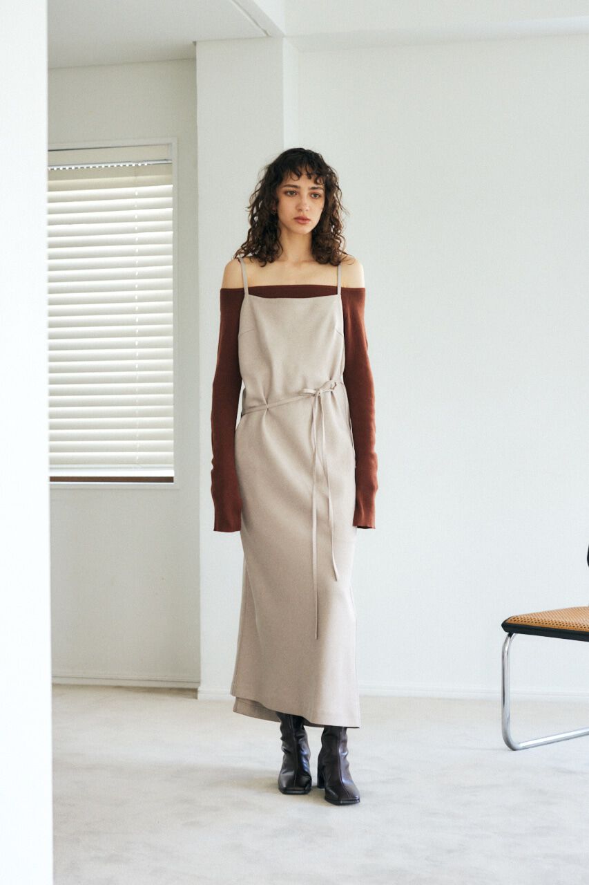 MOUSSY「TWILL キャミ ドレス」|ワンピース|