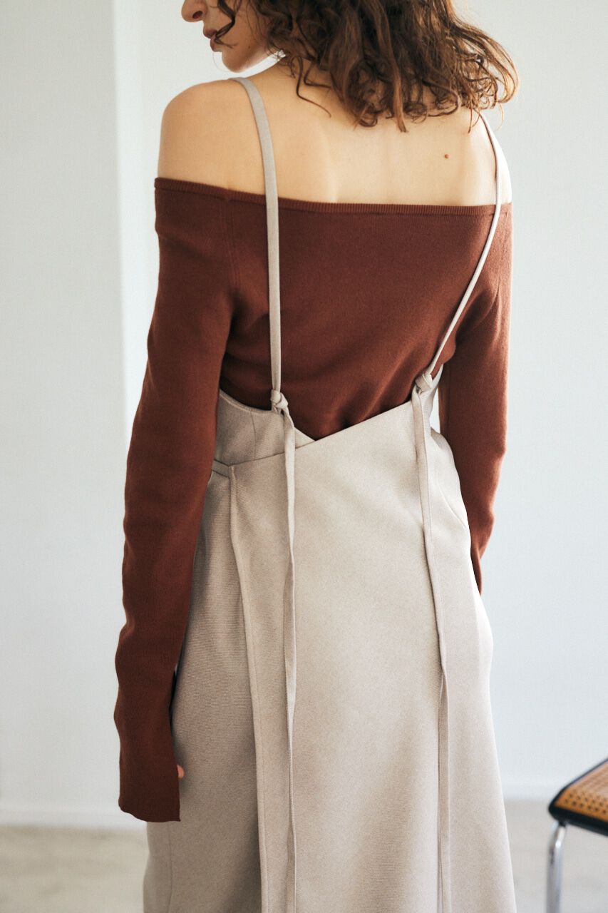 MOUSSY「TWILL キャミ ドレス」|ワンピース|