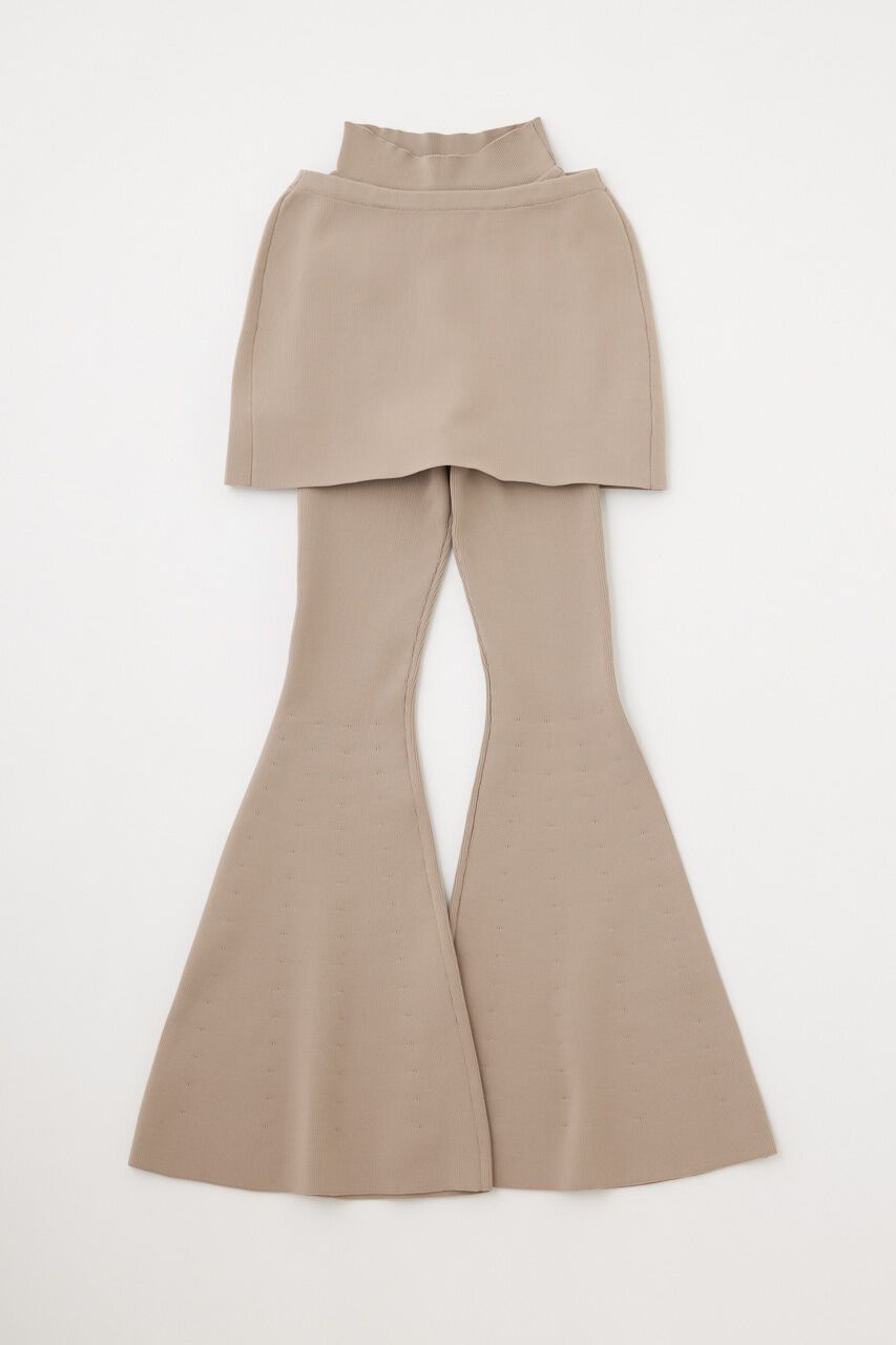 MOUSSY「ニットフレアパンツセット」|その他|GRY