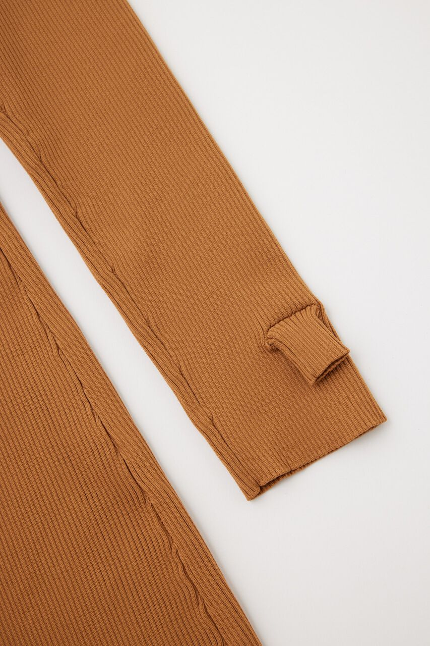 MOUSSY「ニット ミニ ドレス」|ワンピース|