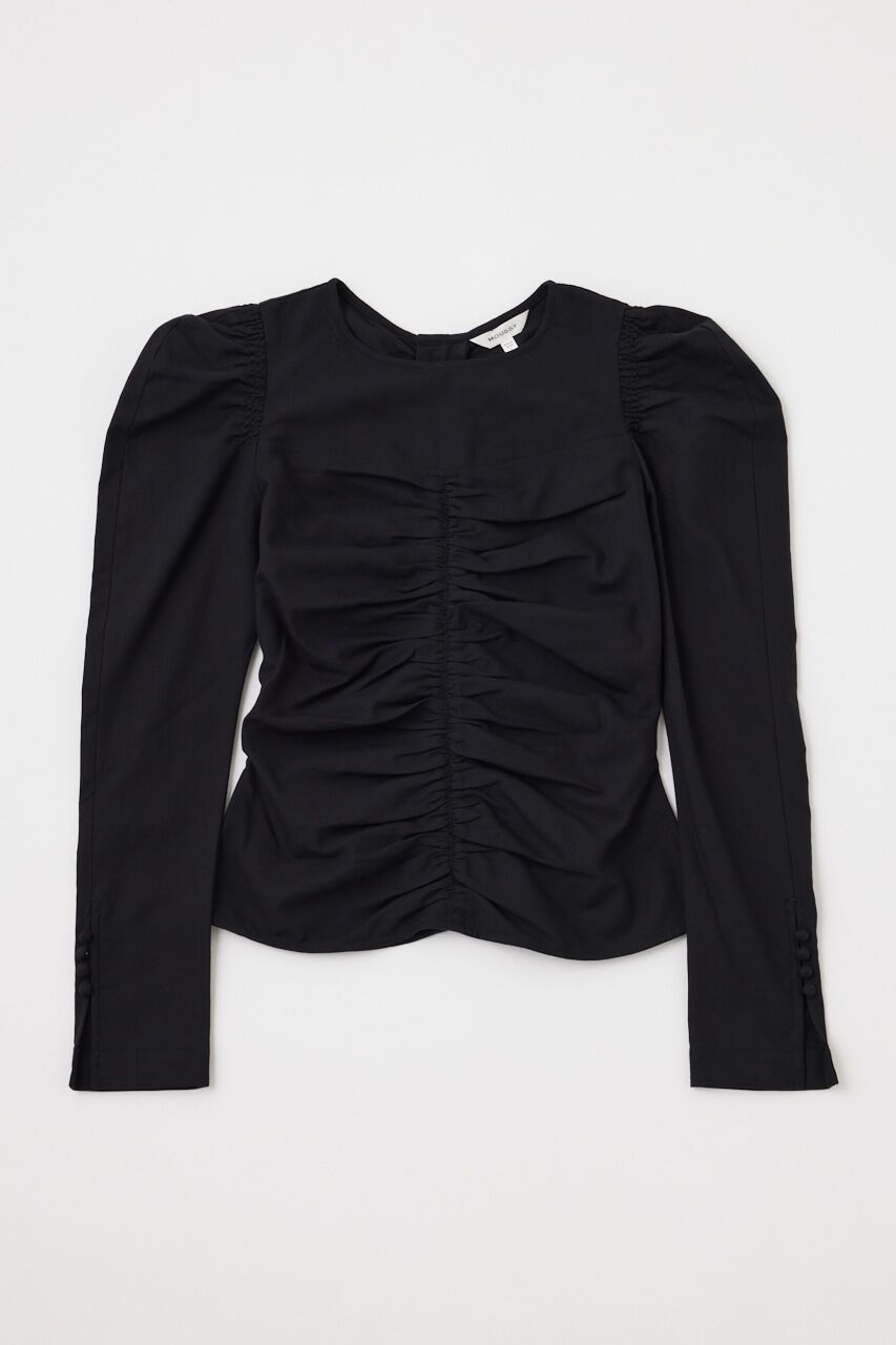 MOUSSY「PUFF SLEEVE GATHER ブラウス」|シャツ・ブラウス|