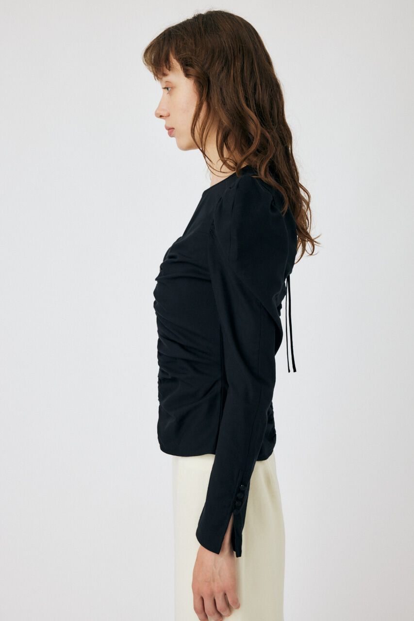 MOUSSY「PUFF SLEEVE GATHER ブラウス」|シャツ・ブラウス|