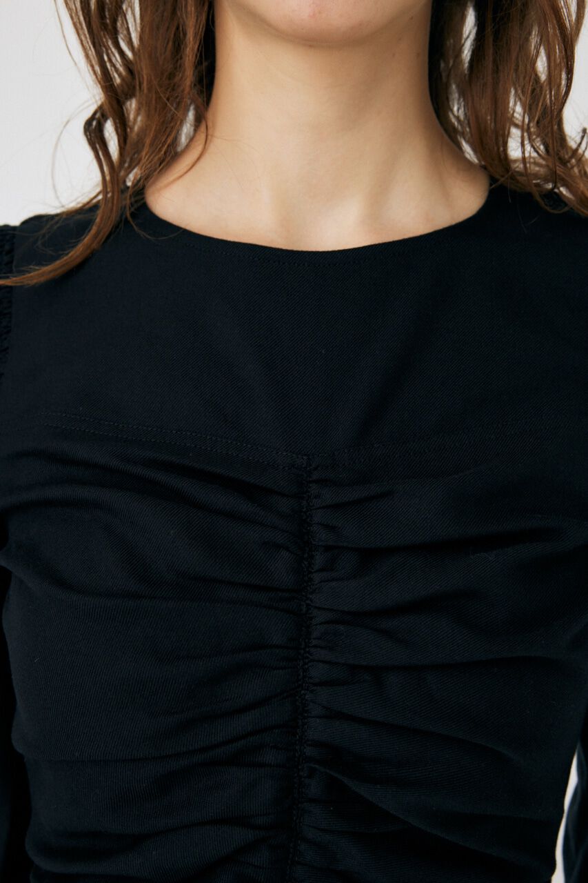 MOUSSY「PUFF SLEEVE GATHER ブラウス」|シャツ・ブラウス|