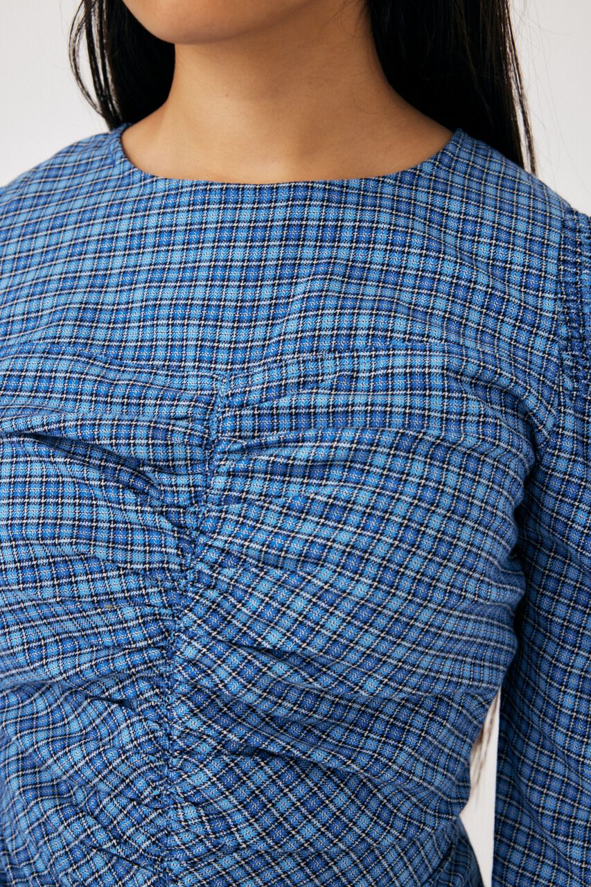 MOUSSY「PUFF SLEEVE GATHER ブラウス」|シャツ・ブラウス|