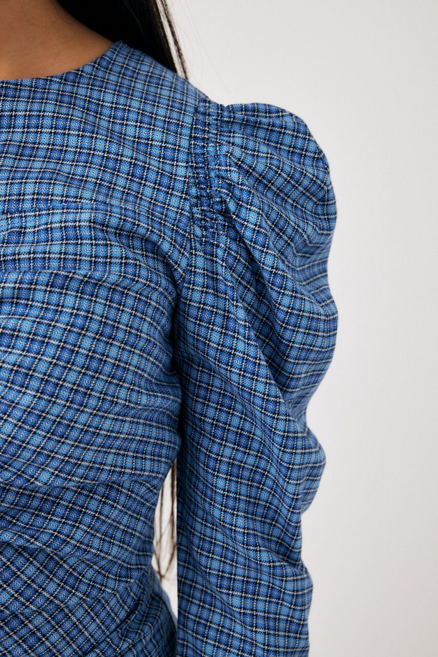 MOUSSY「PUFF SLEEVE GATHER ブラウス」|シャツ・ブラウス|