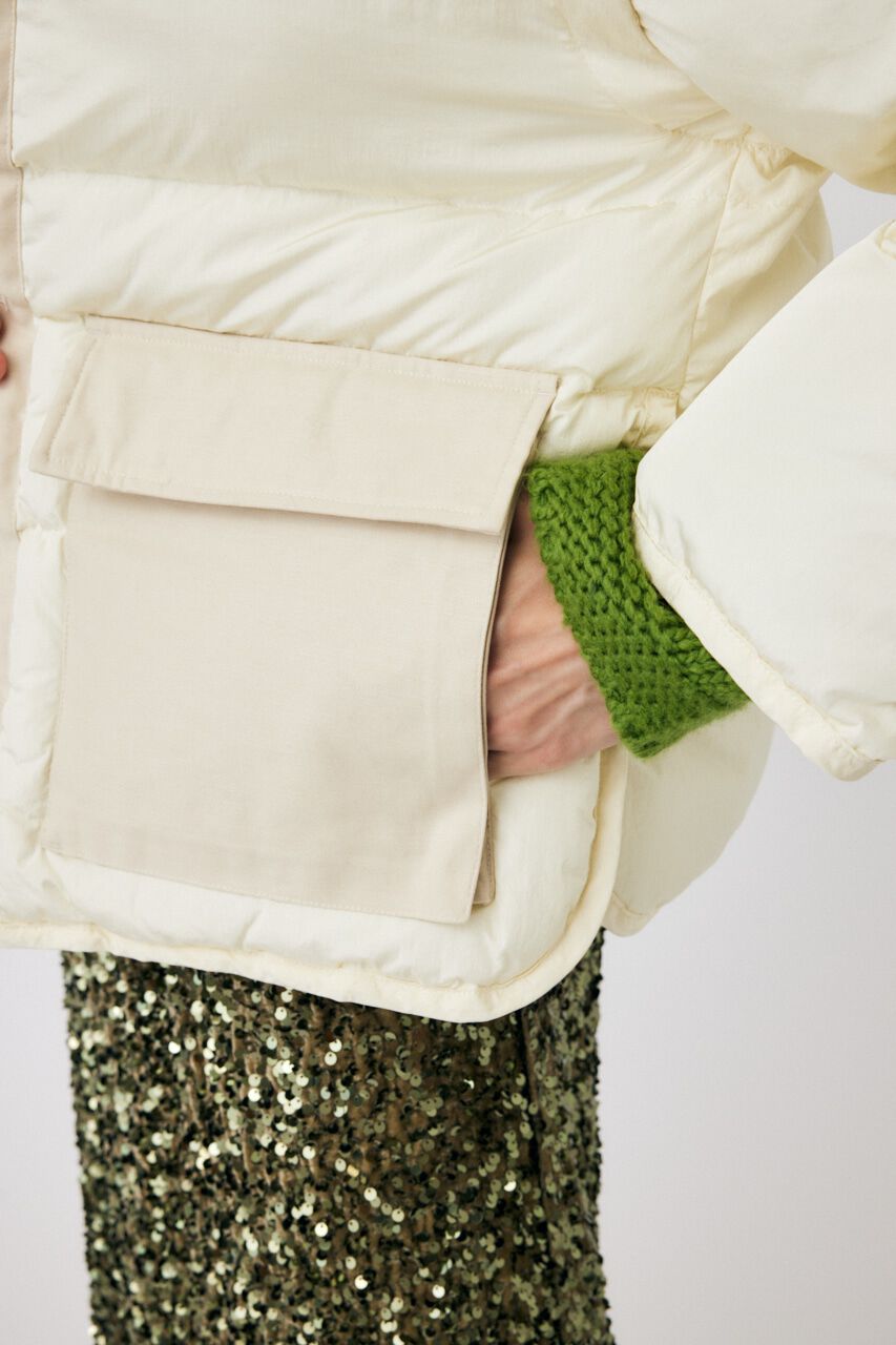 MOUSSY「MILITARY LAYERED PUFFER ジャケット」|その他|