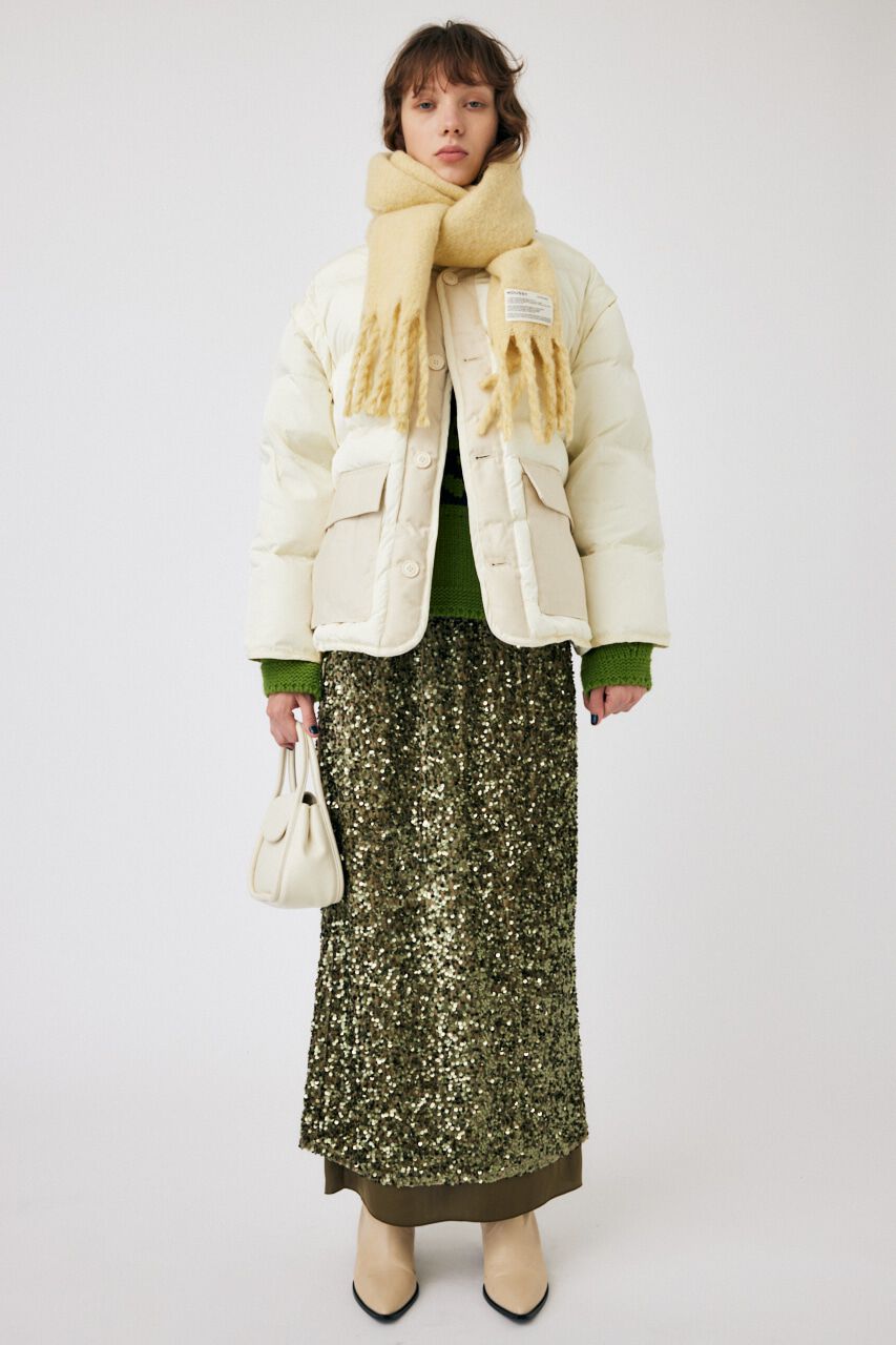 MOUSSY「MILITARY LAYERED PUFFER ジャケット」|その他|