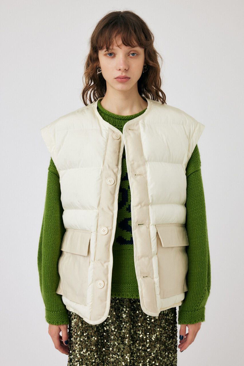 MOUSSY「MILITARY LAYERED PUFFER ジャケット」|その他|