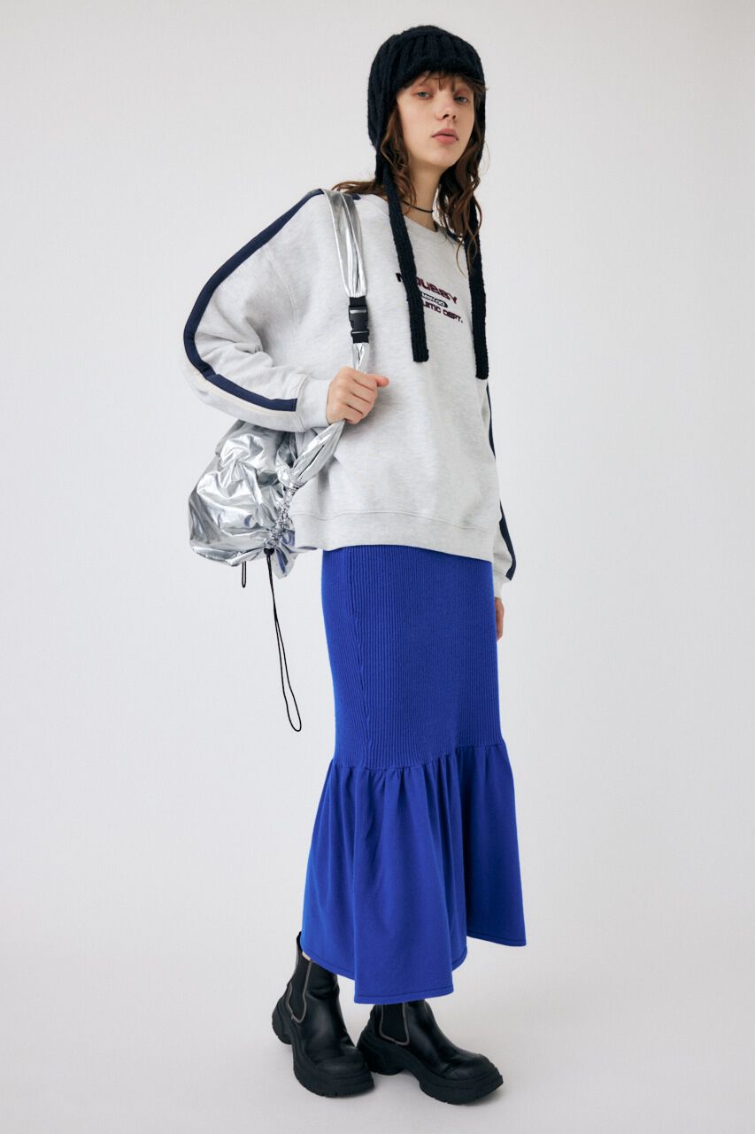 MOUSSY「SWITCHING RIB KNIT スカート」|スカート|