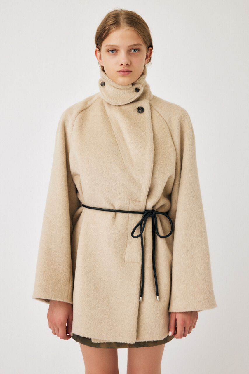 MOUSSY「BIG COLLAR MINI コート」|その他|