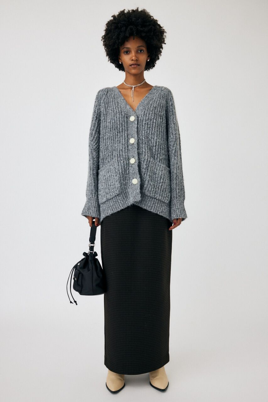 MOUSSY「HOUNDSTOOTH PENCIL スカート」|スカート|