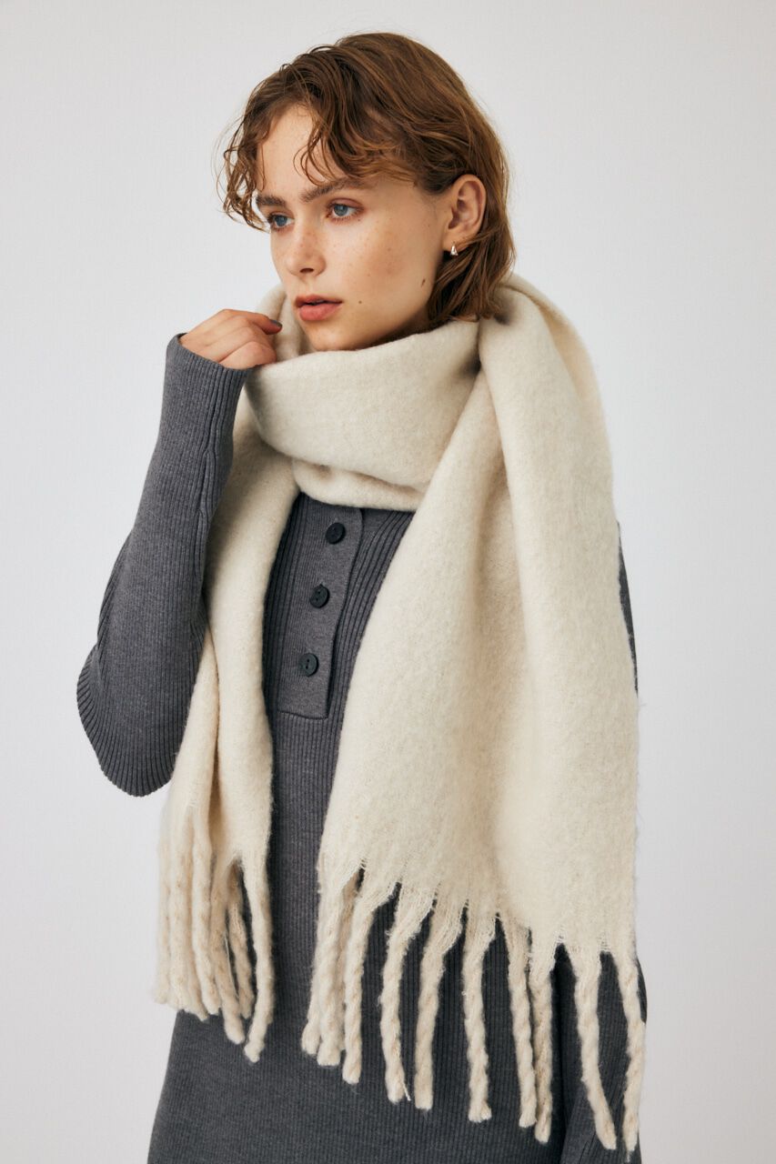 MOUSSY「MOHAIR LIKE ロングスカーフ」|その他|IVOY3