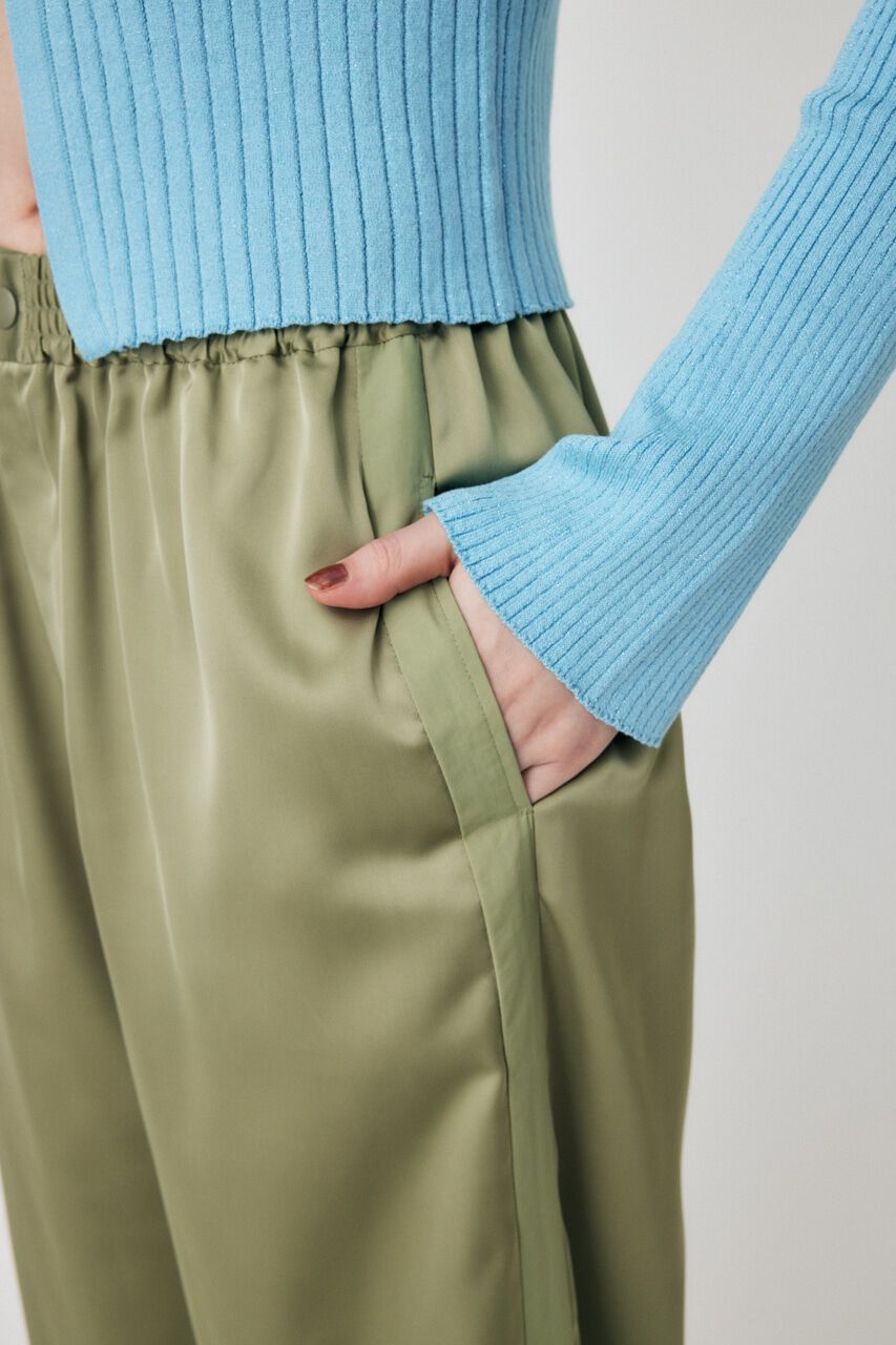 MOUSSY「SATIN  LINE パンツ」|その他|