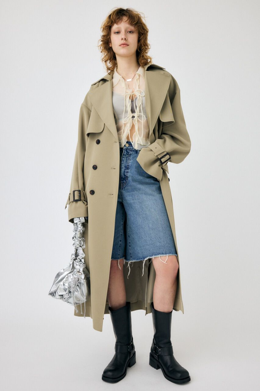 MOUSSY「CHIFFON MELLOW ブラウス」|シャツ・ブラウス|