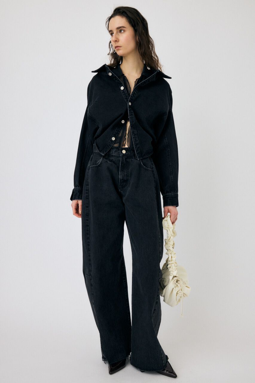 MOUSSY「CHIFFON MELLOW ブラウス」|シャツ・ブラウス|