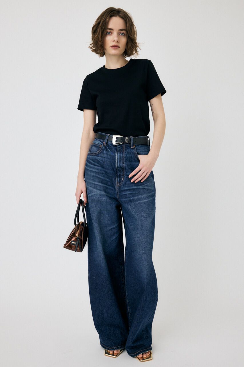 MOUSSY「SUVIN GIZA BASIC Tシャツ」|Tシャツ・カットソー|