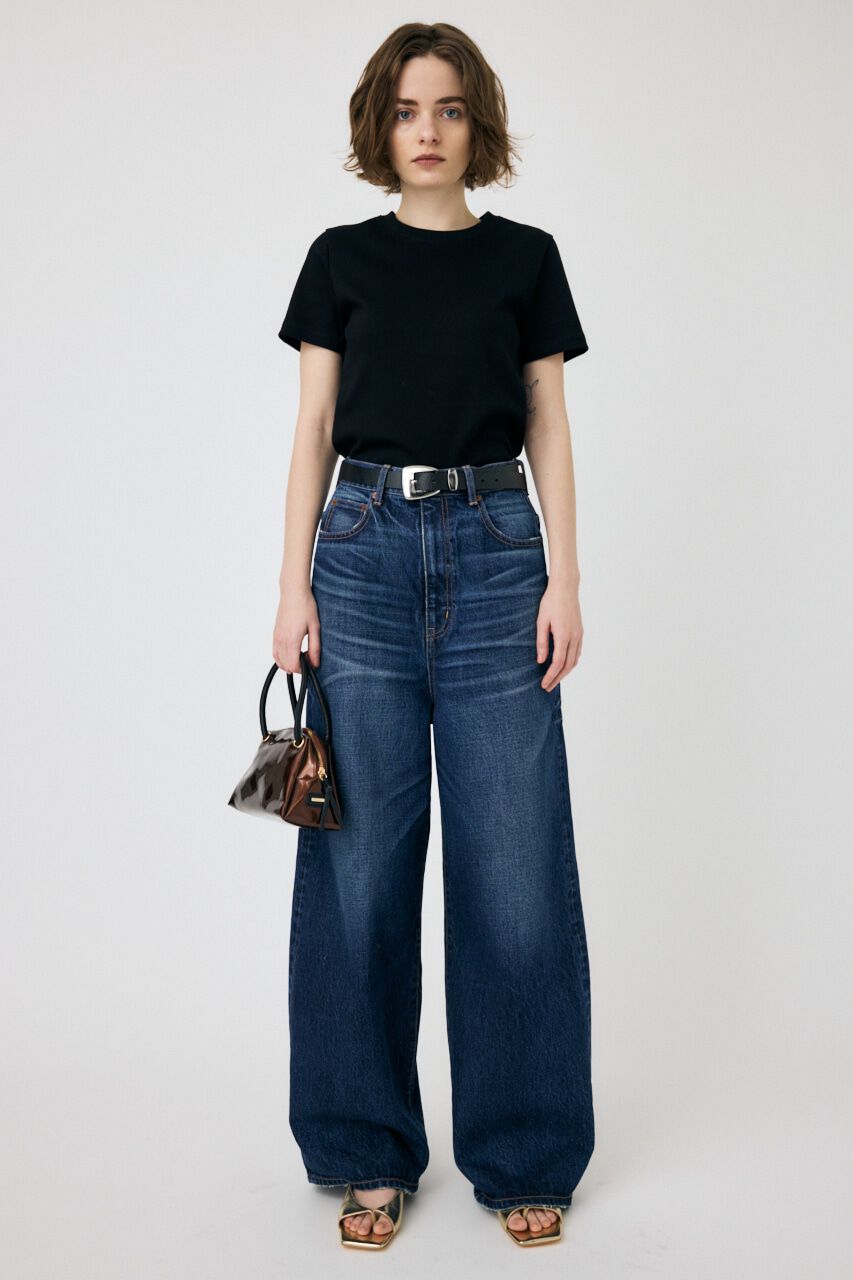 MOUSSY「SUVIN GIZA BASIC Tシャツ」|Tシャツ・カットソー|