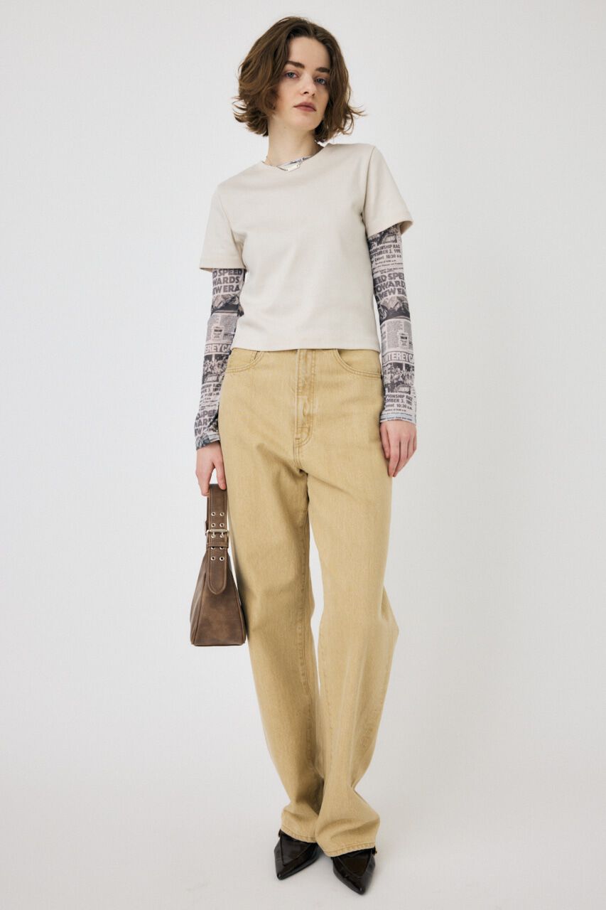 MOUSSY「SUVIN GIZA BASIC Tシャツ」|Tシャツ・カットソー|