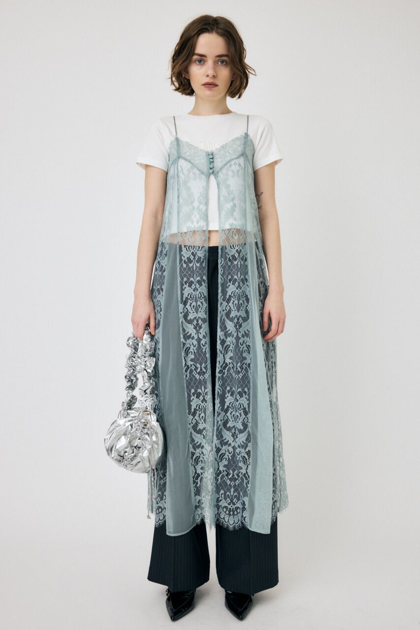 MOUSSY「PATCH DENIM MOUSSY TINY Tシャツ」|Tシャツ・カットソー|