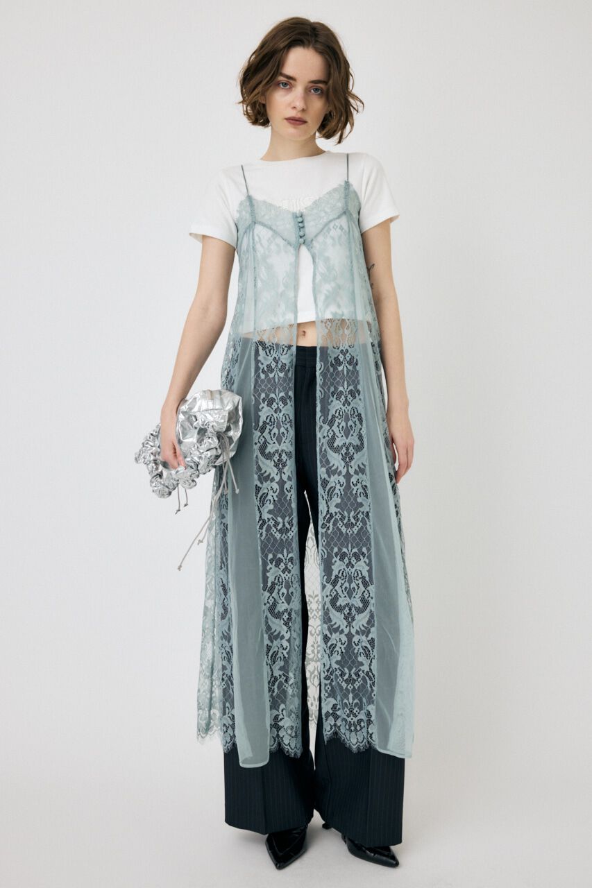 MOUSSY「PATCH DENIM MOUSSY TINY Tシャツ」|Tシャツ・カットソー|