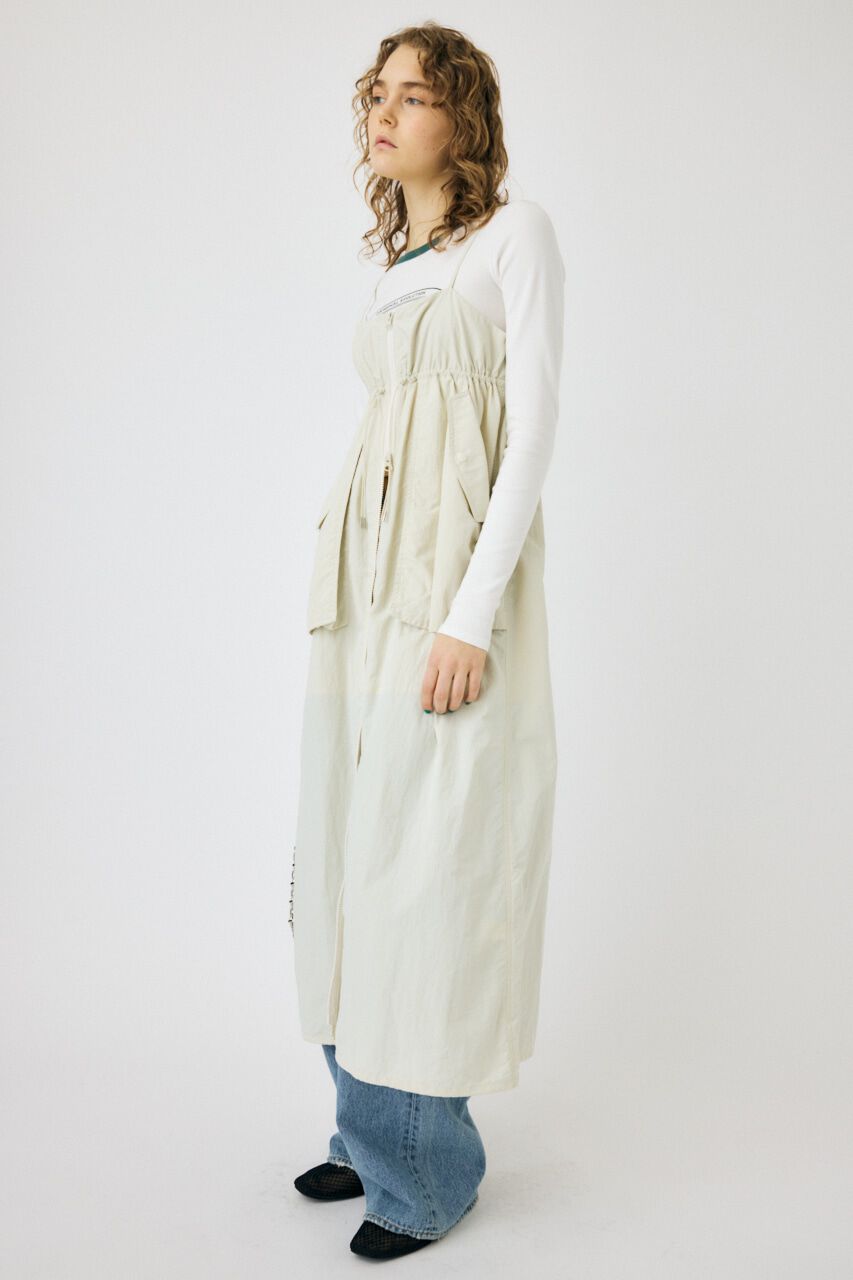 MOUSSY「MILITARY CAMI ドレス」|ワンピース|