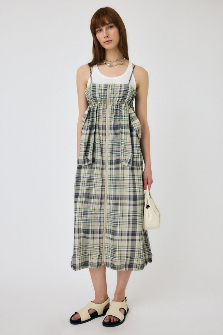 MOUSSY「MILITARY CAMI ドレス」|ワンピース|