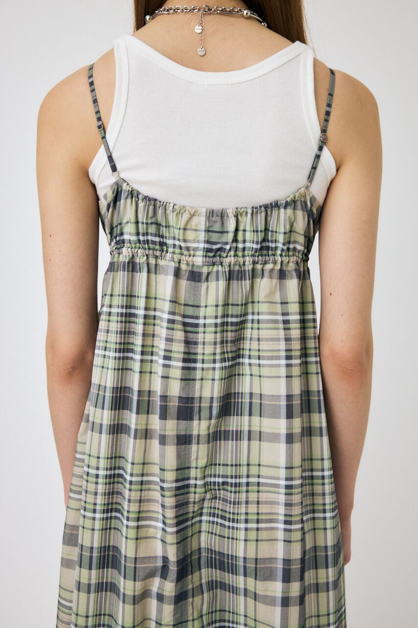 MOUSSY「MILITARY CAMI ドレス」|ワンピース|