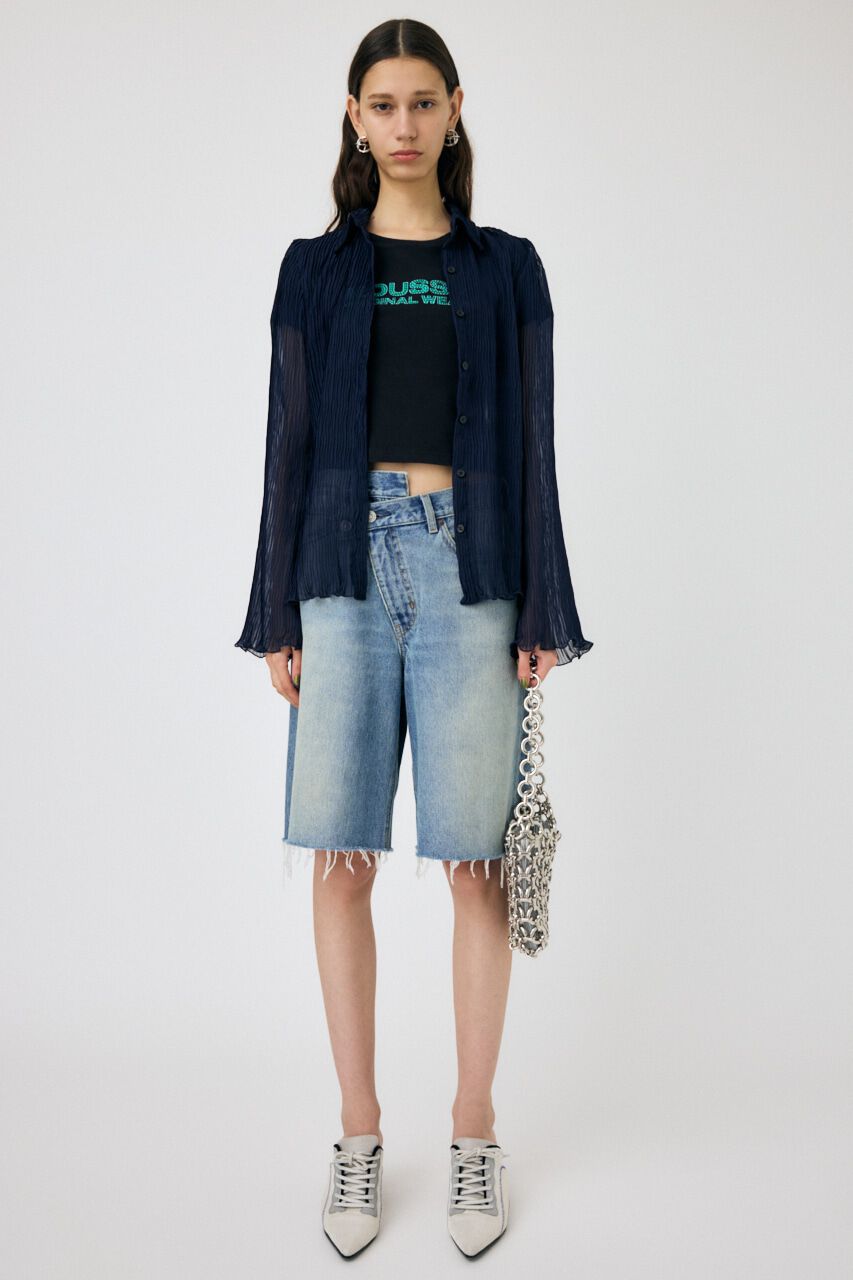 MOUSSY「RHINESTONE MOUSSY Tシャツ」|Tシャツ・カットソー|