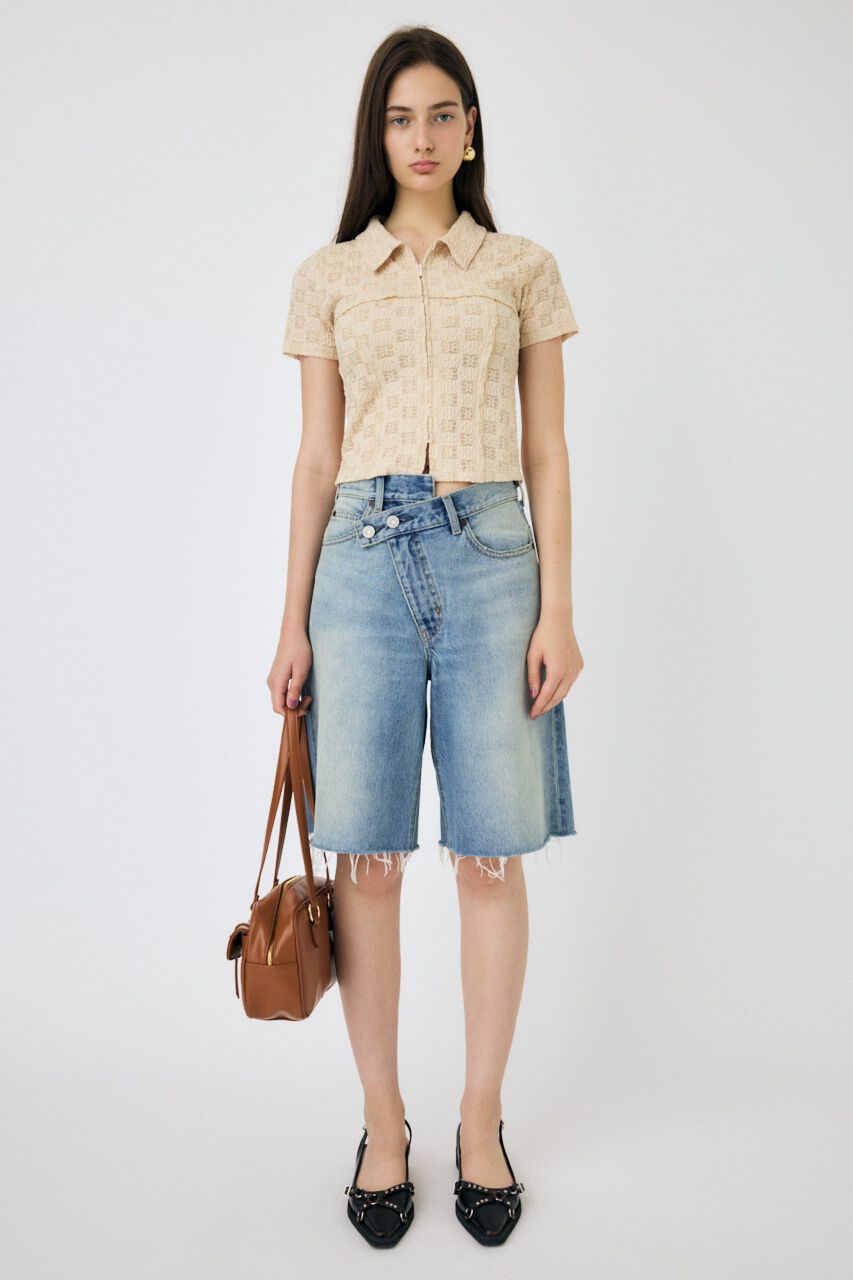 MOUSSY「LACY SWITCHING トップス」|Tシャツ・カットソー|