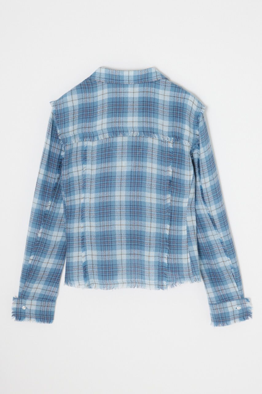 MOUSSY「DOUBLE FRONT TARTAN シャツ」|シャツ・ブラウス|