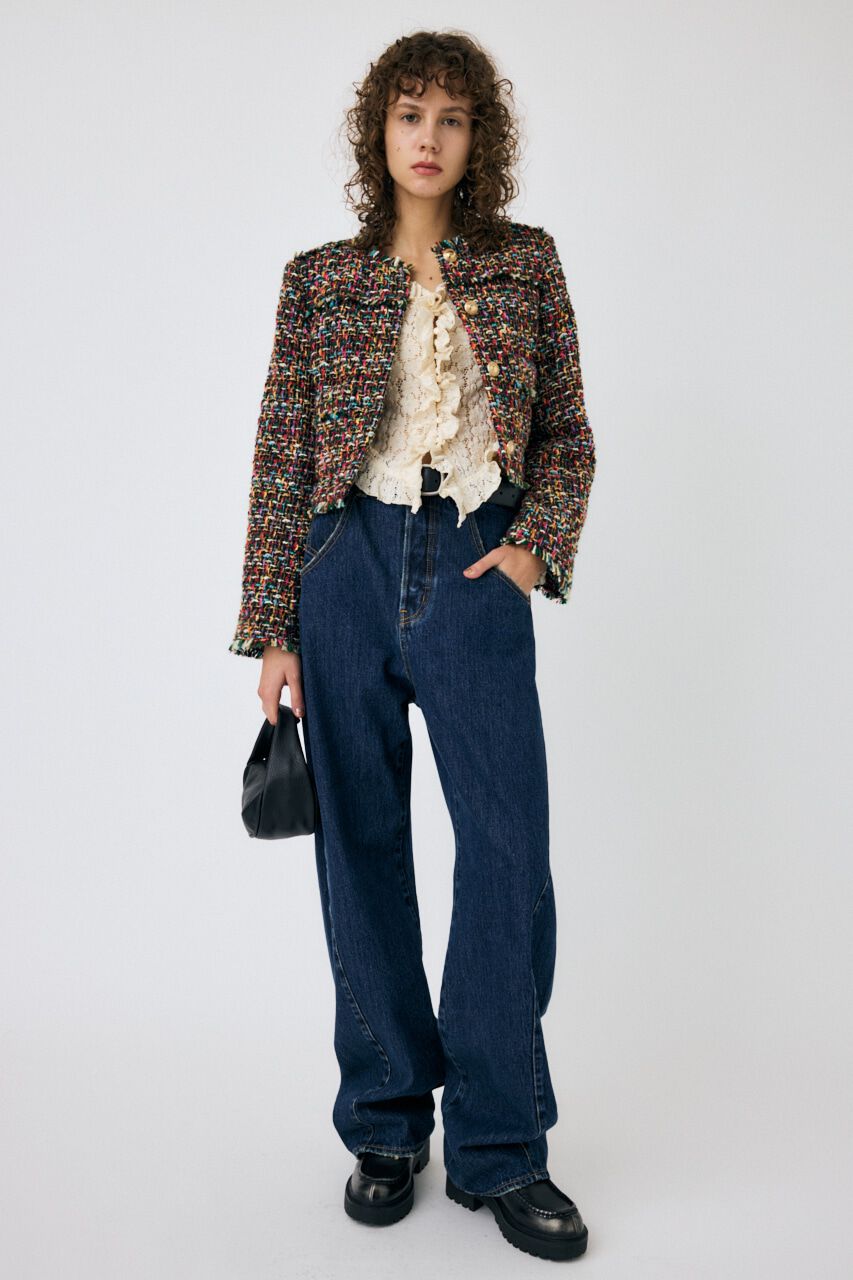 MOUSSY「COMPACT TWEED ジャケット」|その他|