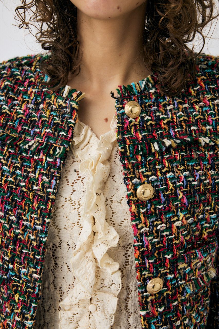 MOUSSY「COMPACT TWEED ジャケット」|その他|