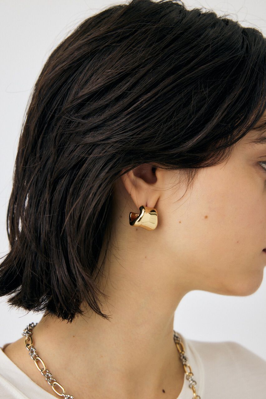 MOUSSY「HOOP イヤリング」|ピアス|GLD