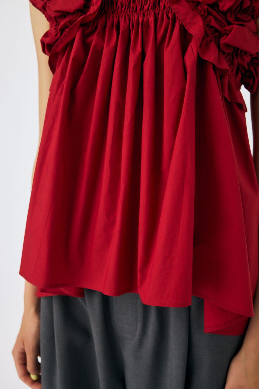 MOUSSY「SHOULDER FRILLS トップス」|その他|