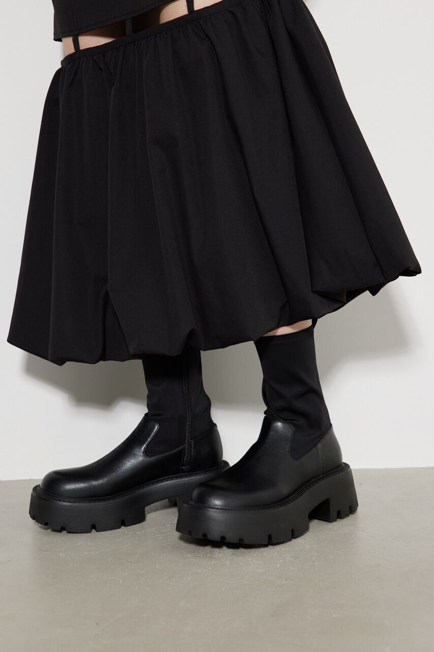 rienda「タンクソールドッキングショートブーツ」|その他|