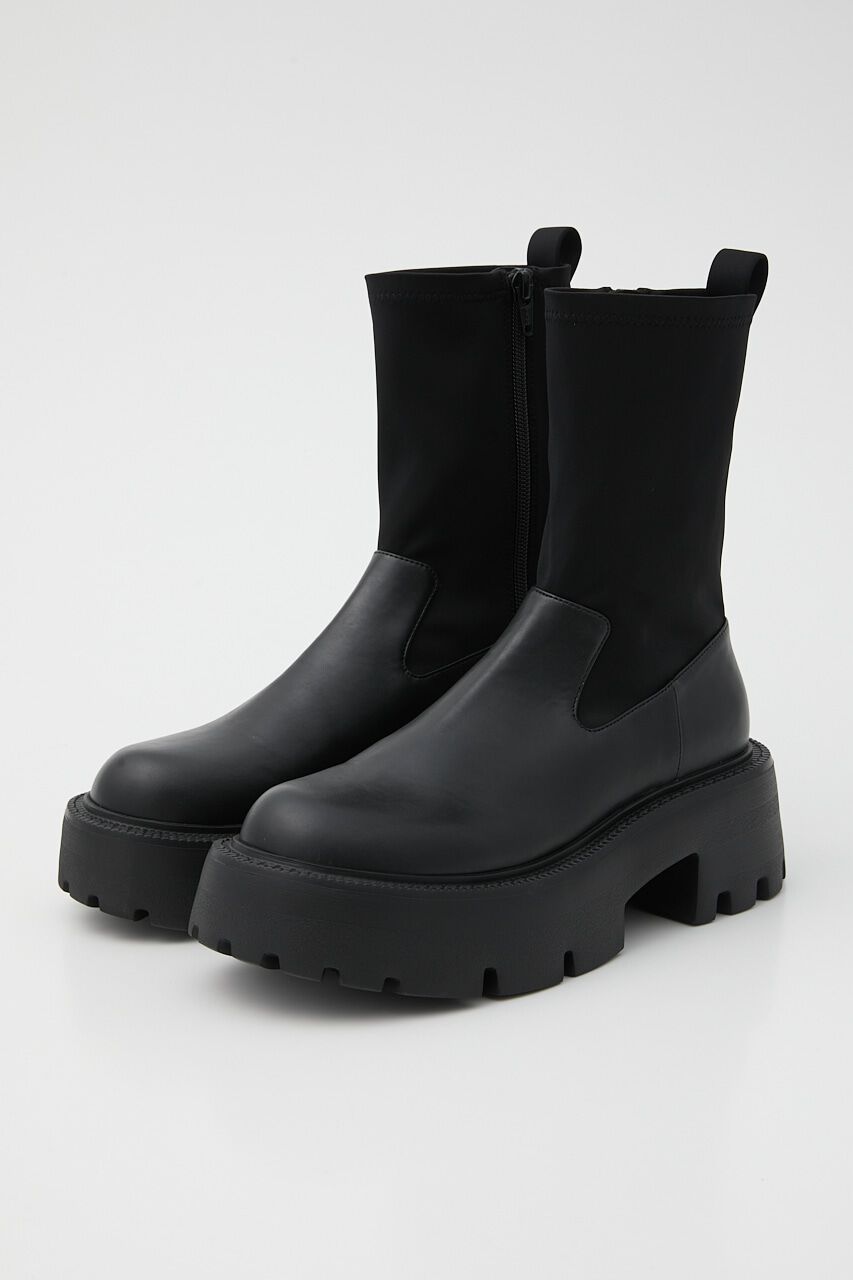 rienda「タンクソールドッキングショートブーツ」|その他|