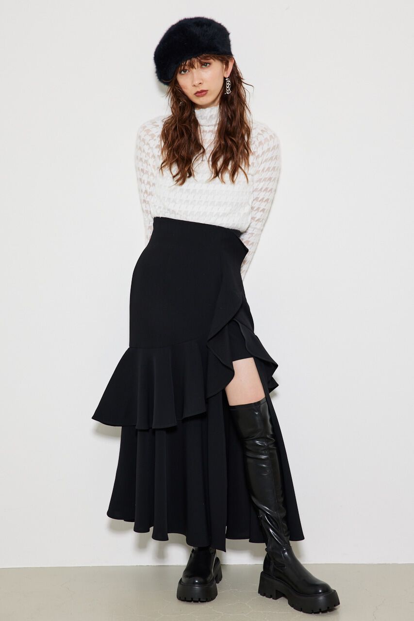 rienda「フリルスリットH/WSSPT」|その他|