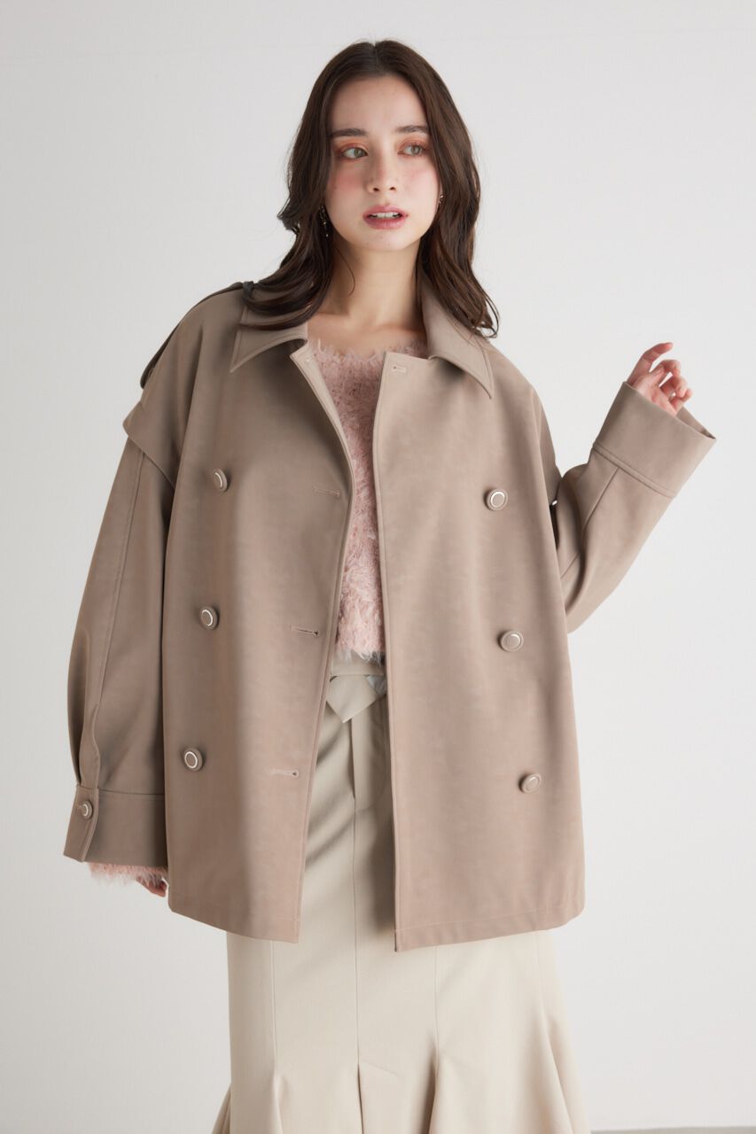 rienda「フェイクレザーオーバー JK」|その他|