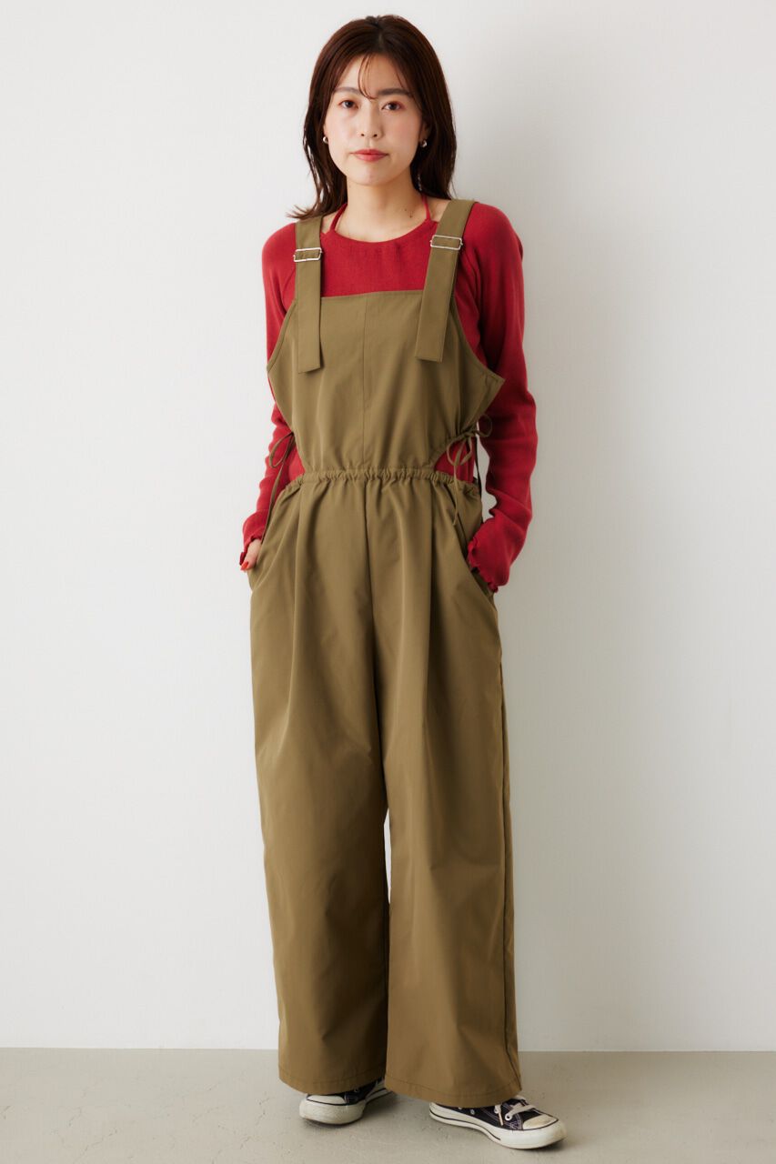 RODEO CROWNS「サイドカットシャーリングサロペットパンツ」|その他|