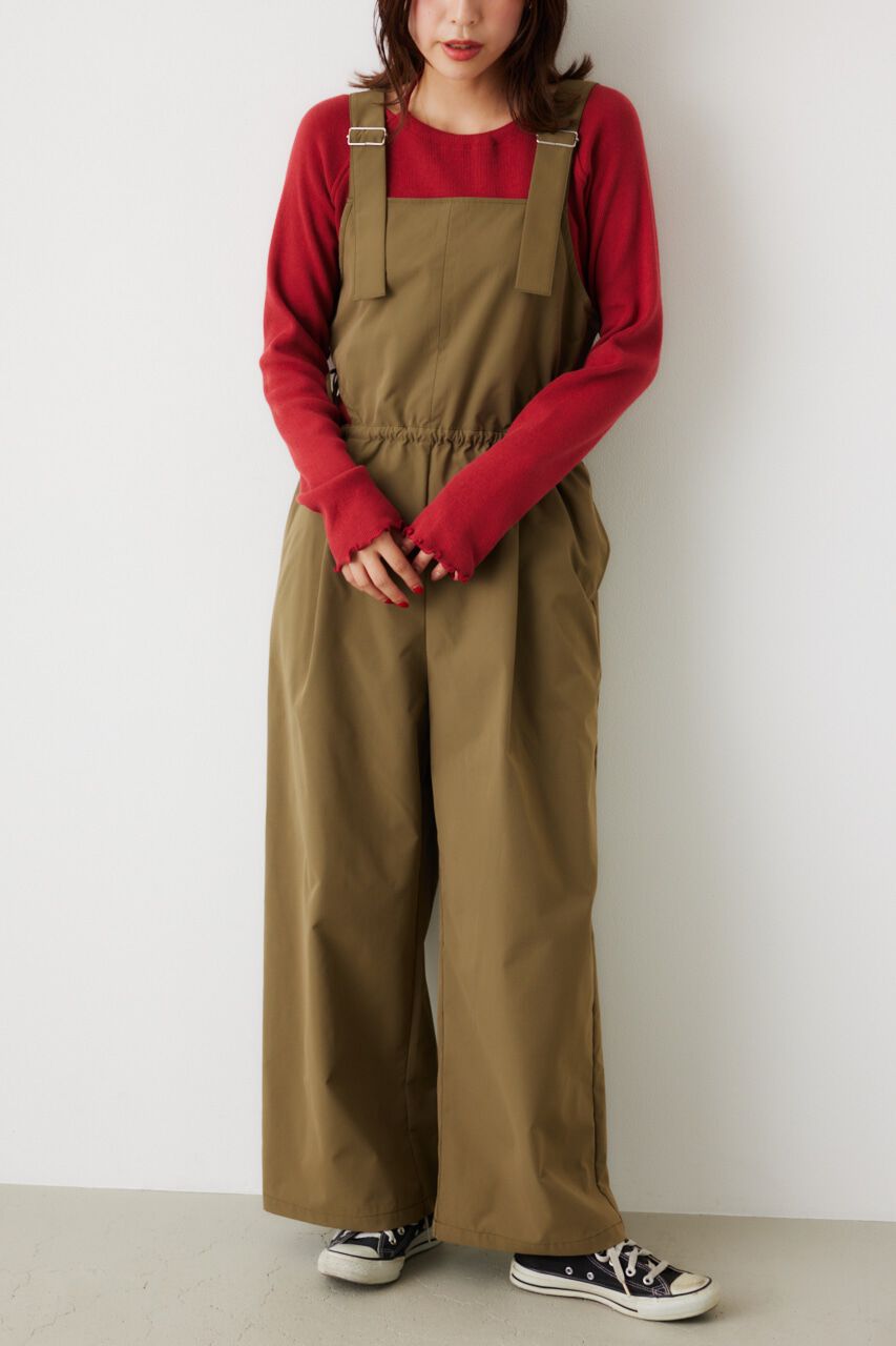 RODEO CROWNS「サイドカットシャーリングサロペットパンツ」|その他|