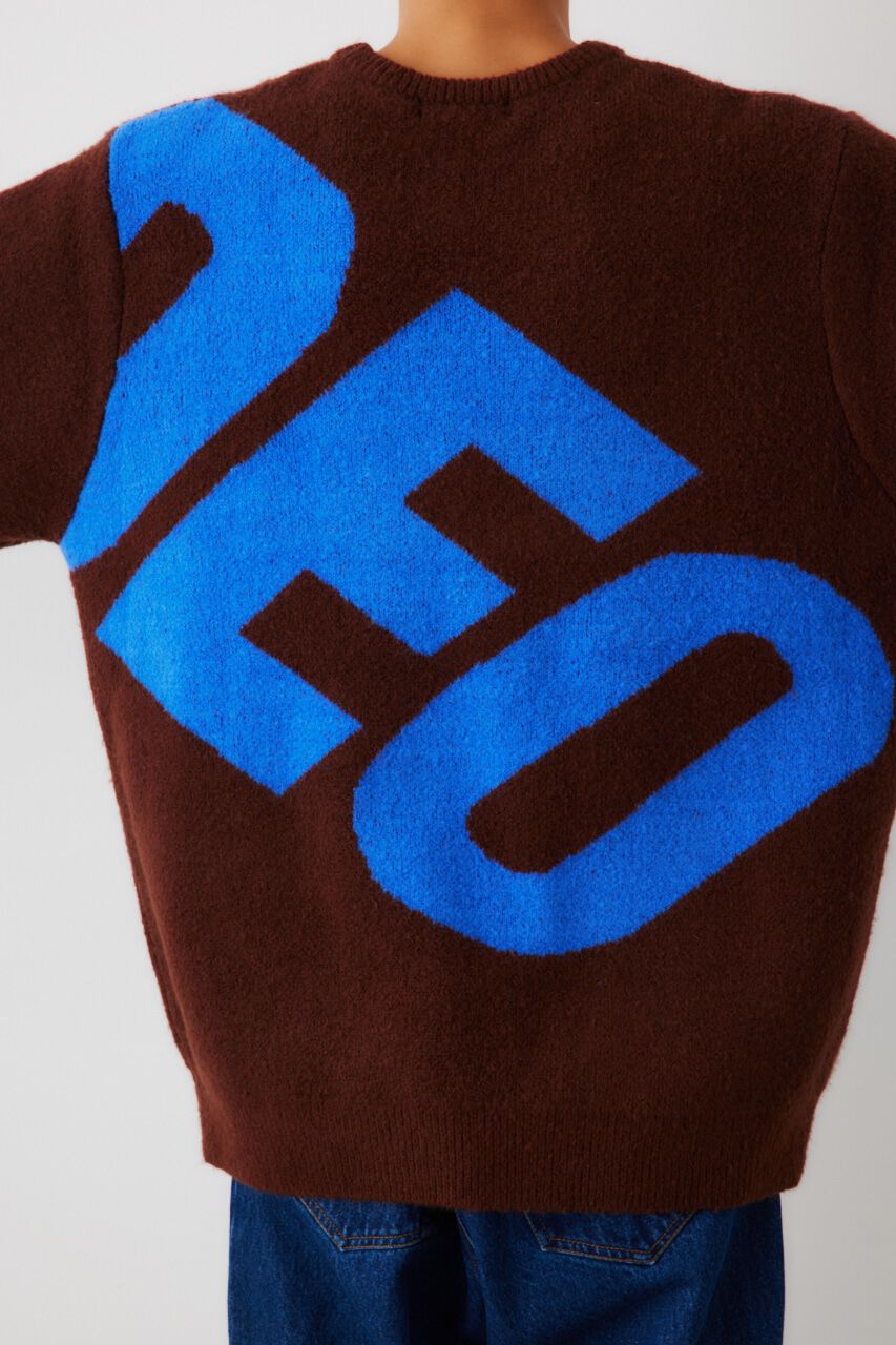 RODEO CROWNS「メンズブークレビッグロゴニットトップス」|ニット・セーター|