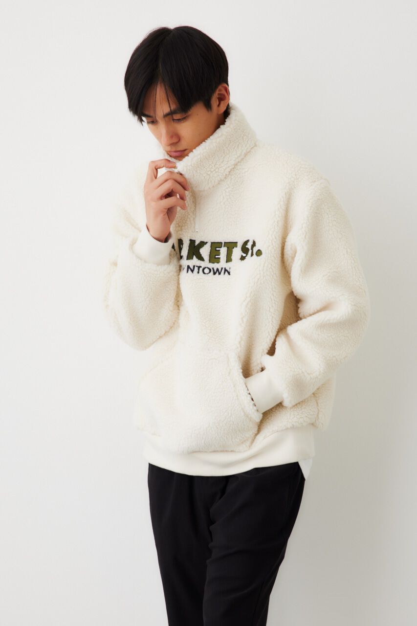 RODEO CROWNS「ボアハーフZIPトップス」|Tシャツ・カットソー|