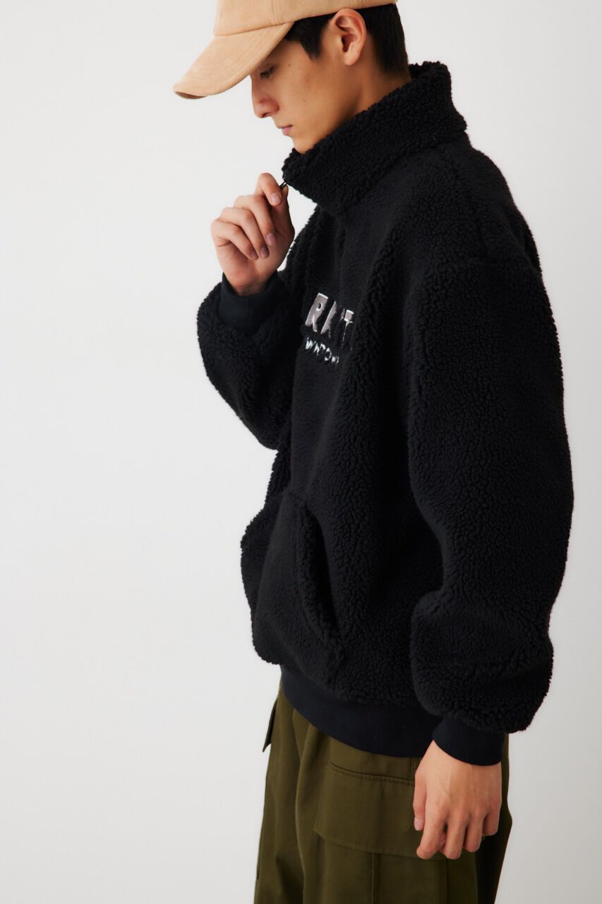 RODEO CROWNS「ボアハーフZIPトップス」|Tシャツ・カットソー|