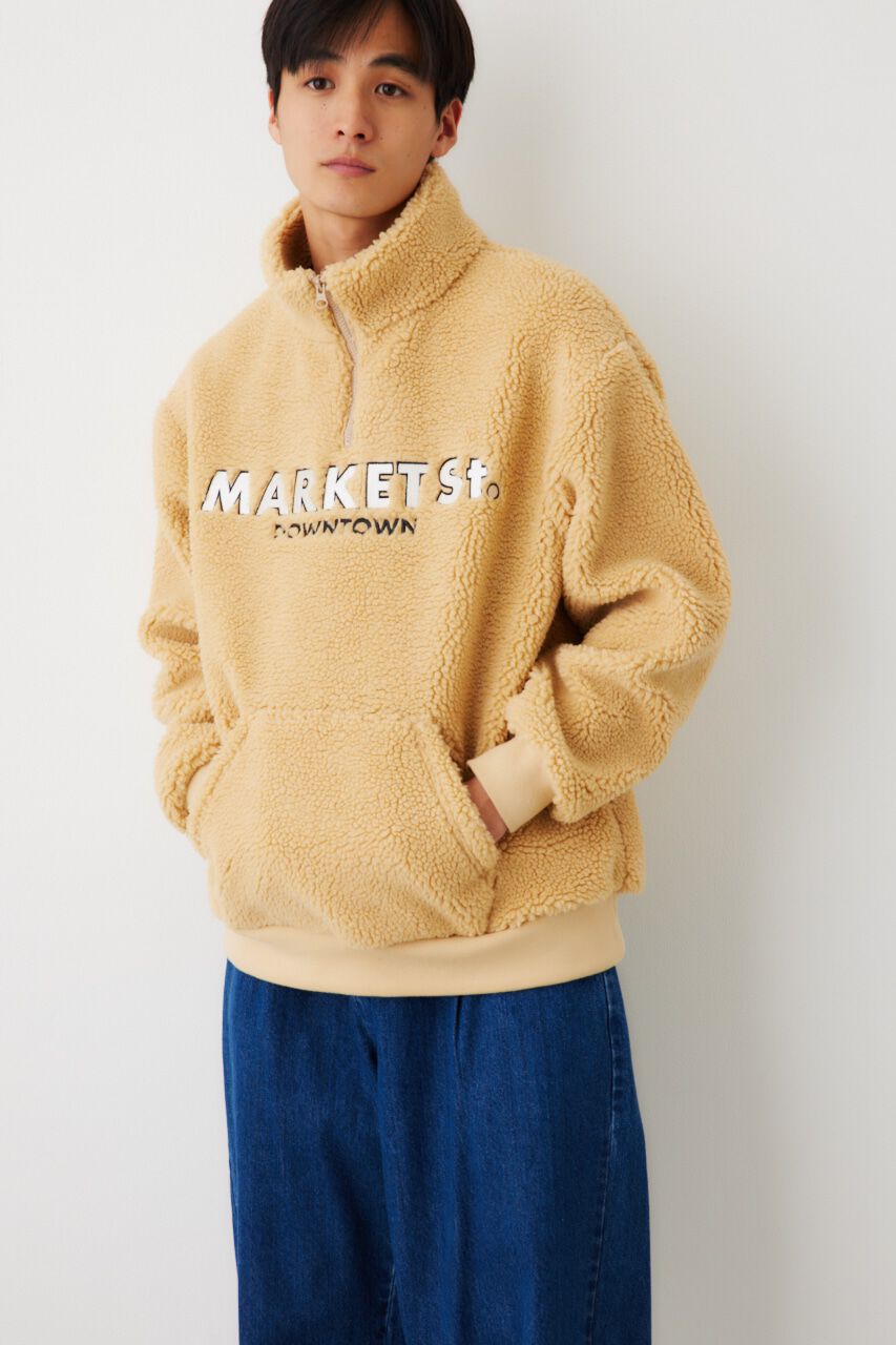 RODEO CROWNS「ボアハーフZIPトップス」|Tシャツ・カットソー|