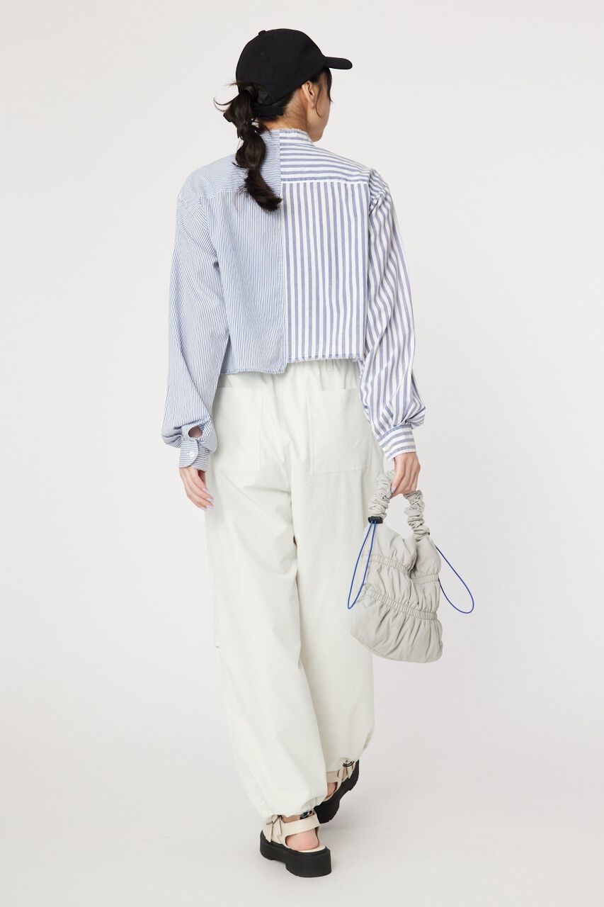 RODEO CROWNS「リボンクロップドシャツ」|シャツ・ブラウス|